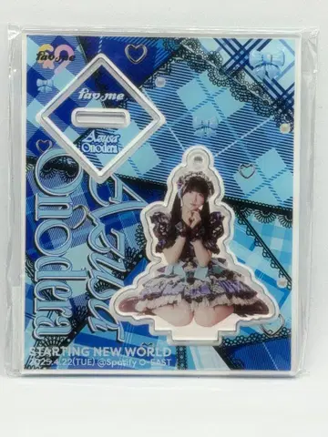 favme fav me 오노데라 아즈사 체크 의상 아크릴 스탠드 아즈챠