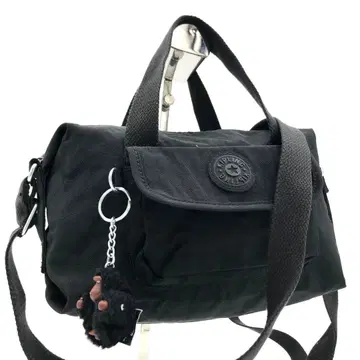 [ 새상품급 ] Kipling 블랙 2way 미니 보스턴 백 숄더백