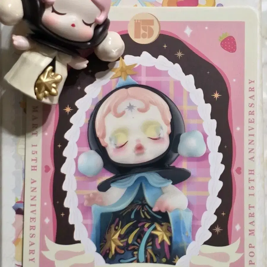 Pop Mart 15th Anniversary Skullpanda + Pop Bean