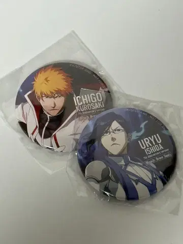 bleach 브레솔fes 참여상 캔뱃지 2세트