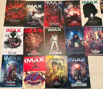 MARVEL IMAX 영화 포스터 세트 (스파이더맨/어벤져스)