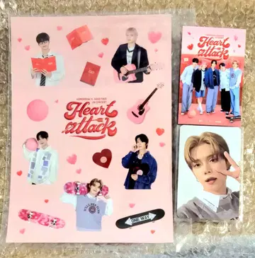 TXT V R 콘서트 특전 트레이딩 카드 연준 HEART ATTACK