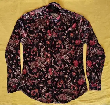 ZARA 벨로아 느낌 올 패턴 셔츠