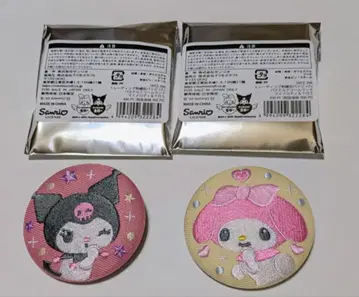 마이멜로디 & 쿠로미 [ 파스텔 드림랜드 ] 트레이딩 캔뱃지 2개 세트