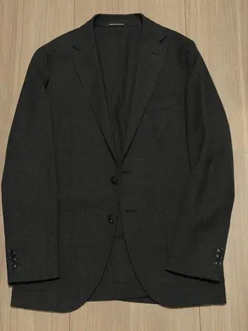 GREEN LABEL RELAXING 다크 그레이 자켓