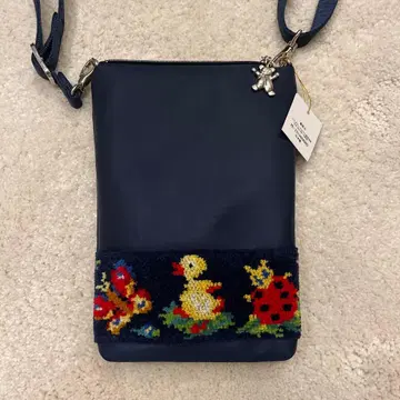 [미사용 새상품] 페이러 하이디 스마트폰 숄더백 네이비