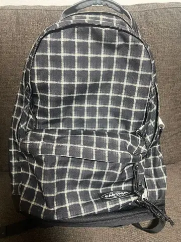 EASTPAK 체크 무늬 백팩 백팩