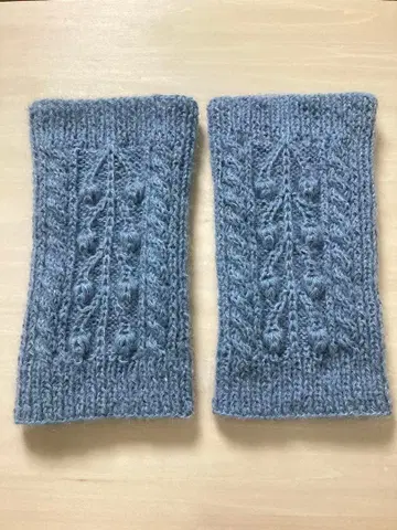 레그 워머 모헤어 포함