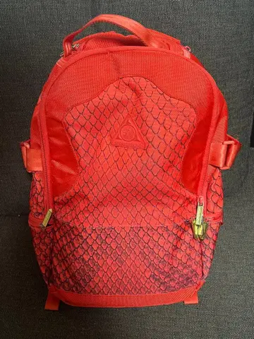 SPRAYGROUND 스네이크 스킨 백팩 레드