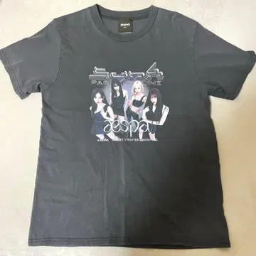 aespa PARALLEL LINE 티셔츠 도쿄돔 S