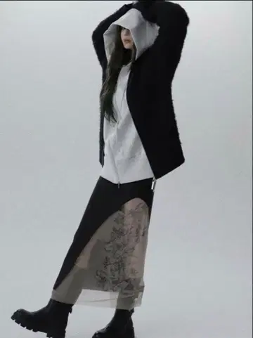 Melt the lady 릴리 타투 스커트