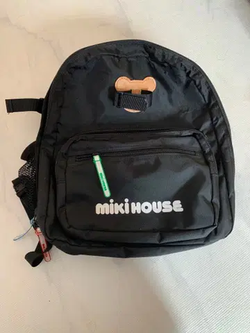 MIKI HOUSE 블랙 마더백