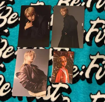 주논 JUNON 비퍼스트 BE:FIRST 트레이딩 카드 스티커 4장