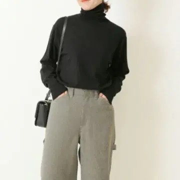 스픽 앤 스팬 18G 터틀넥 풀오버