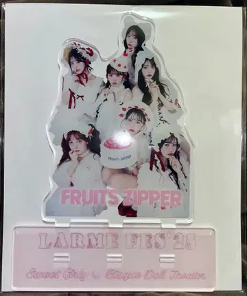 LARME FES'25 FRUITS ZIPPER 집합 아크릴 스탠드