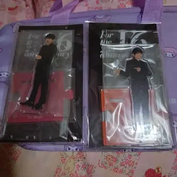 V6 25주년 모리타 고 미야케 켄 아크릴 스탠드 2개 세트