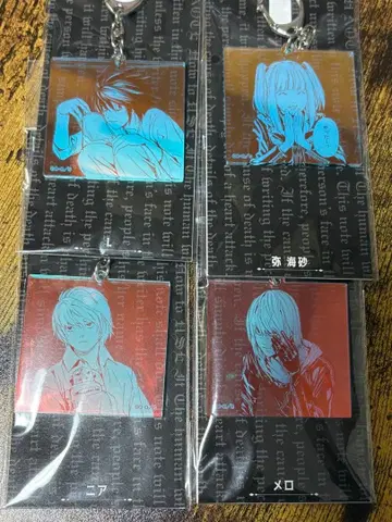 데스노트전 오로라 아크릴 키링 L 미사 네아 멜로 묶음