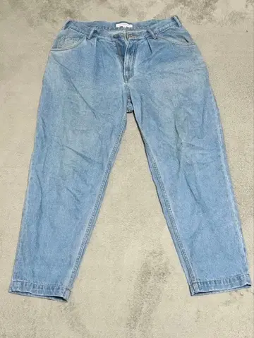 URBAN RESEARCH 턱 데님 M 사이즈 라이트 블루