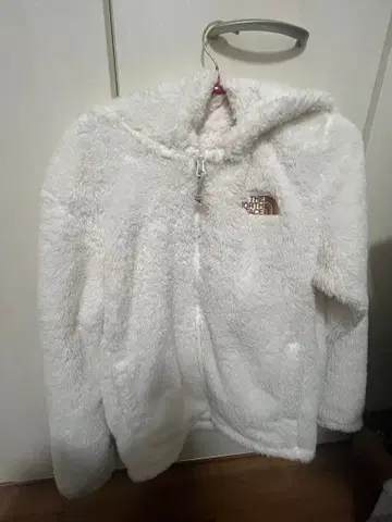 THE NORTH FACE 화이트 플리스 자켓 한국