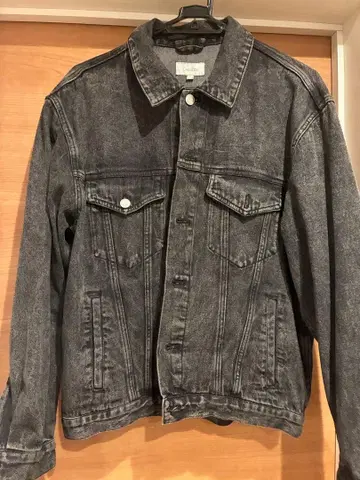 짧은 기장 데님 자켓