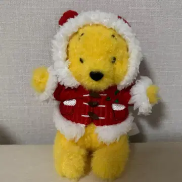 디즈니 크리스마스 2023 푸우 인형 배지