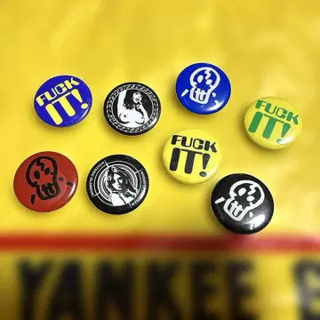 [ HYSTERIC GLAMOUR ] 쇼퍼 캔 배지 세트