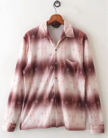 올 패턴 긴팔 셔츠 ethnic shirt