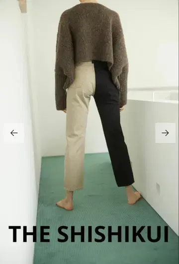 THE SHISHIKUI 클래식 데님 바이컬러