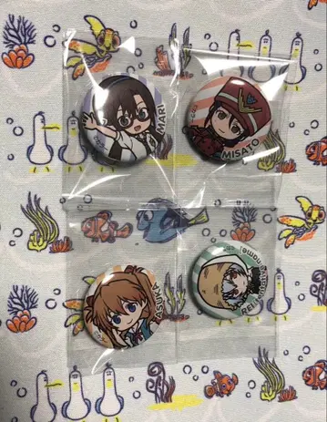 신 에반게리온 오리지널 캔 마그넷 마리 레이 미사토 아스카