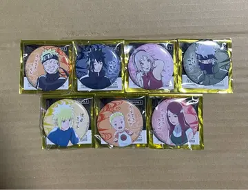 Naruto 난자타운 게임 미션 클리어 캔뱃지 7개 세트