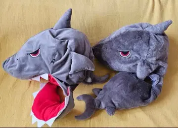 USJ 죠스 봉제 인형 캡 모자 세트