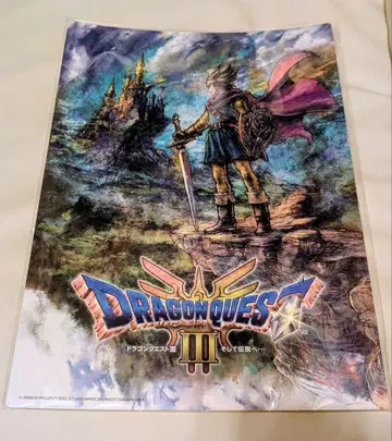 [ 미개봉 새상품 ] 드래곤 퀘스트 III 아트 보드 A3