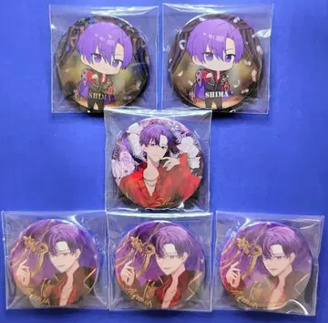 시마 우라시마사카타센 할로파 2024 캔뱃지 6개 세트