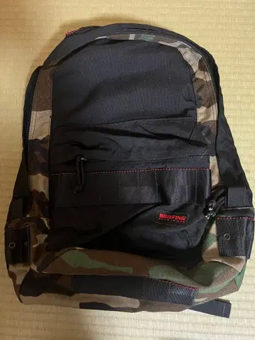 단종 BRIEFING 브리핑 카모플라주 블랙 백팩 USA