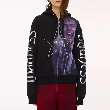 HEAVEN by marcjacobs ZERO ZIP-UP HOODIE