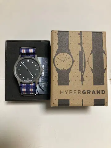 HYPERGRAND 심플 시계 나일론 스트랩