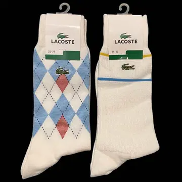 [ 새상품 미사용 ] LACOSTE 라코스테 양말 삭스 25~27