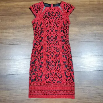 타다시 쇼지 원피스 자수 레이스 드레스