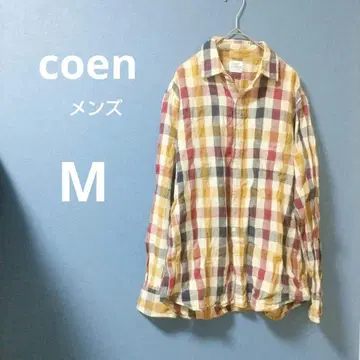coen [ M ] 체크 무늬 셔츠
