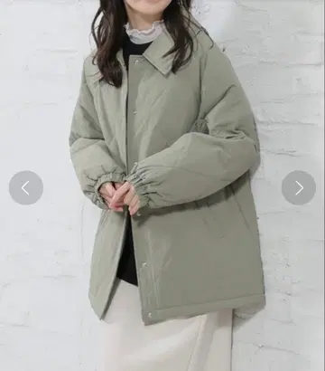 Honeys 퀼팅 자켓 카키