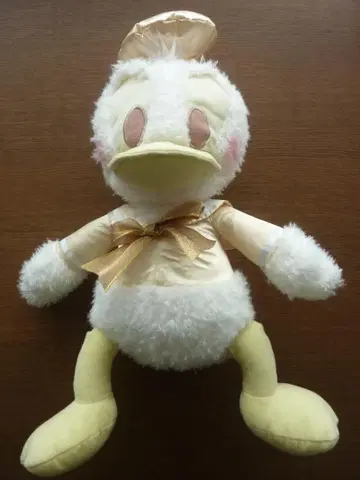 디즈니 도널드 덕 메가 점보 화이트 골드 봉제 인형