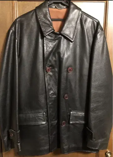 SAN-FRANCISCO STORY 블랙 가죽 자켓