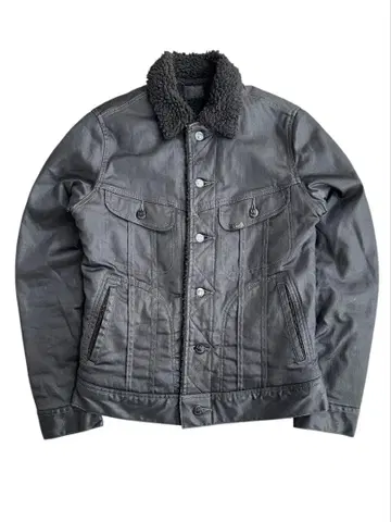 boa lining coating denim jacket