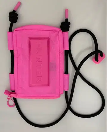 HUNTER 사코슈 숄더백 핑크 미사용품