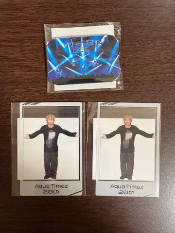 Aqua Timez 캔 배치 오리지널 클리어 카드