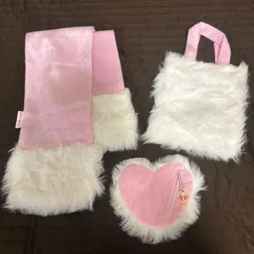 키라링 레볼루션 머플러&백&파우치 세트