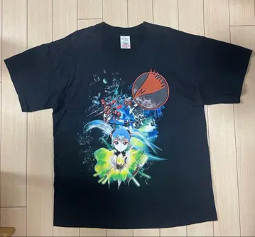 새상품급 XL 기동전함 나데시코 빈티지 애니메이션 T셔츠 00s