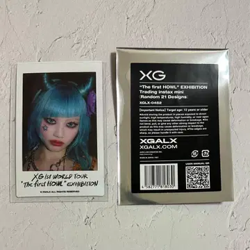 [ 익명 배송 ] XG EXHIBITION 에비 폴라로이드 히나타