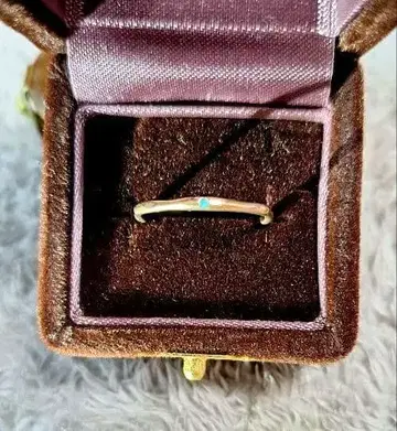 MIKIA K10 반지 터콰이즈 10.5호