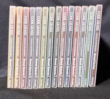코드기어스 드라마 CD 14장 세트